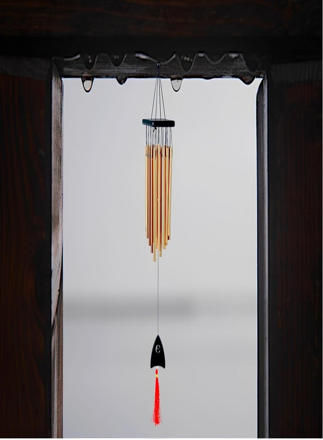 Seven Moon Wind Chimes for Home Decor - Positive Energy Hanging Chimes for Balcony, Vastu, Feng Shui, Housewarming, Office, and Good Luck Gifts - Soothing Sound and Stylish Decoration (7MWC_06) - Image 2